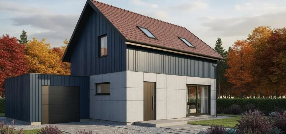 Проект Двухэтажный дом 8 на 12, 133 м2