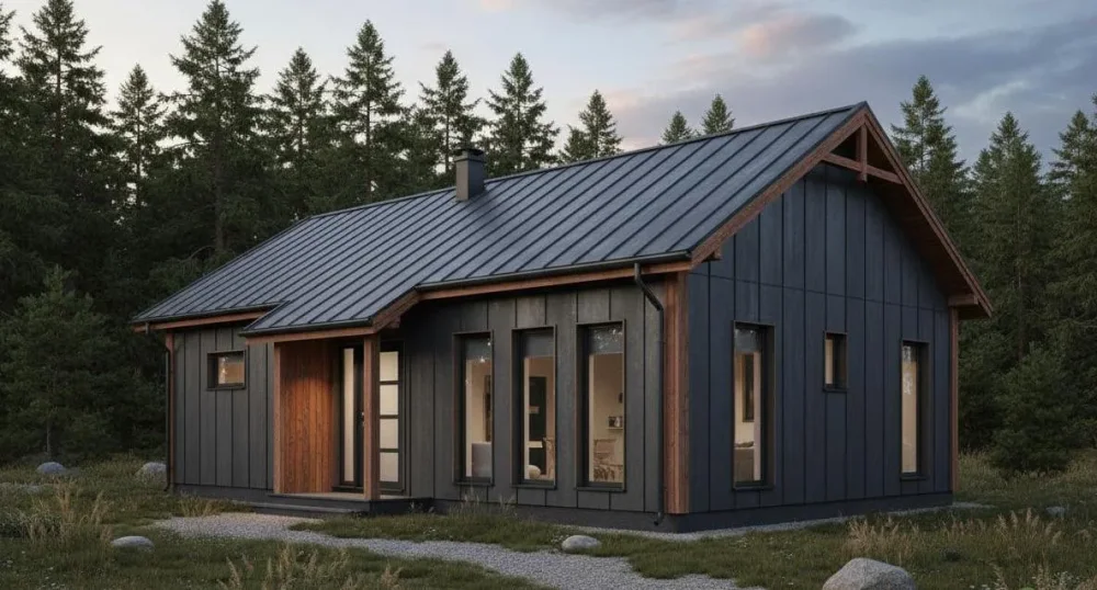 Проект Одноэтажный дом 8 на 10, 67 м2