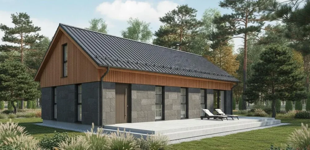 Проект Двухэтажный дом 22 на 11, 187 м2