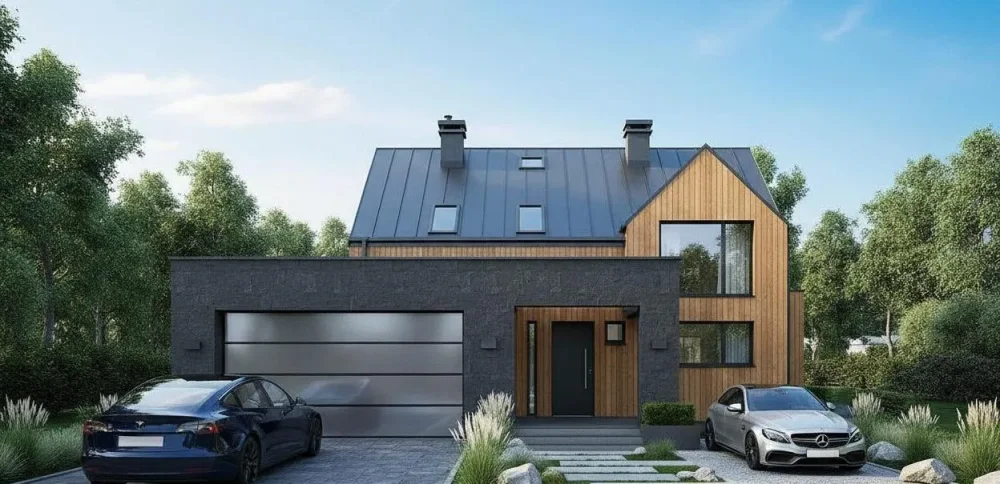 Проект Двухэтажный дом 15 на 16, 176 м2