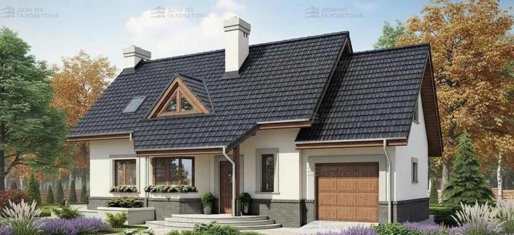 Проект Двухэтажный дом 16 на 8, 139 м2